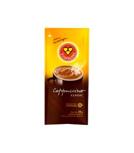 Quantas calorias em 1 porção (20 g) Cappuccino Tradicional?