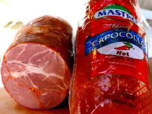 Quantas calorias em 1 Porção (21 G) Capicola?