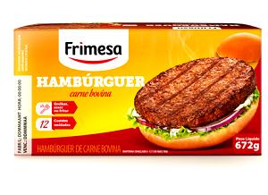 Quantas calorias em 1 porção (290 g) Hambúrguer Bovino no Prato?