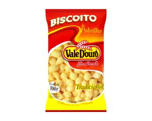 Quantas calorias em 1 porção (30 g) Biscoito de Polvilho Tradicional?