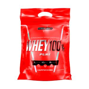 Quantas calorias em 1 porção (30 g) Whey 100% Pure Cappuccino?
