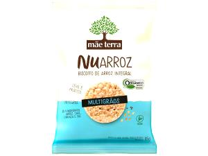 Quantas calorias em 1 porção (35 g) Biscoito de Arroz Integral?