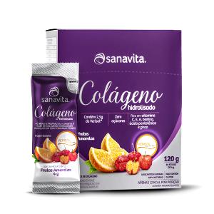 Quantas calorias em 1 porção (4 g) Colágeno?