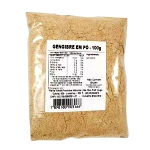 Quantas calorias em 1 porção (5 g) Gengibre em Pó?