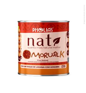 Quantas calorias em 1 porção (5 g) Morusilk?