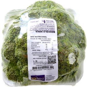 Quantas calorias em 1 porção (50 g) Brócolis Ninja?
