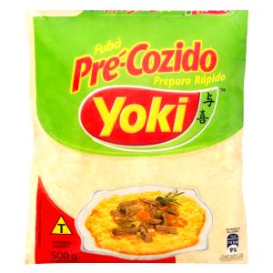 Quantas calorias em 1 porção (50 g) Fubá Pré Cozido?