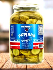 Quantas calorias em 1 porção (50 g) Pepinos Rodelas Agridoce em Conserva?