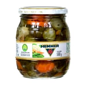Quantas calorias em 1 porção (50 g) Picles em Conserva?