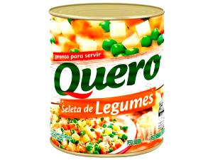 Quantas calorias em 1 porção (70 g) Seleta de Legumes?