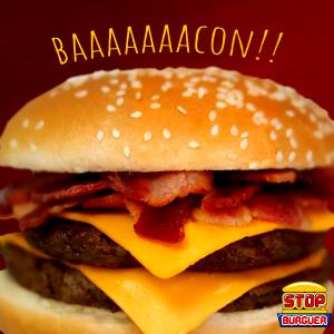 Quantas calorias em 1 porção Deluxe Bacon?