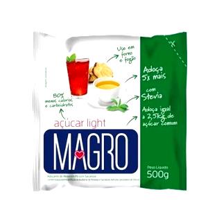 Quantas calorias em 1 Porção Adoçante em pó light?