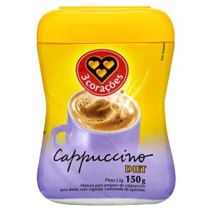 Quantas calorias em 1 Porção Café capuccino solúvel diet?