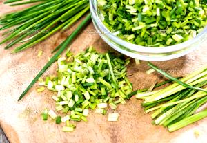 Quantas calorias em 1 Porção Cebolinha verde crua?