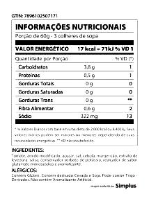 Quantas calorias em 1 Porção Manjericão cru?