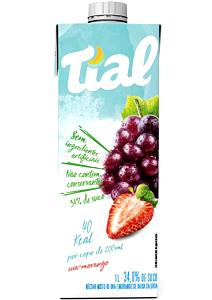 Quantas calorias em 1 Porção Morango suco natural (néctar) sem açúcar?