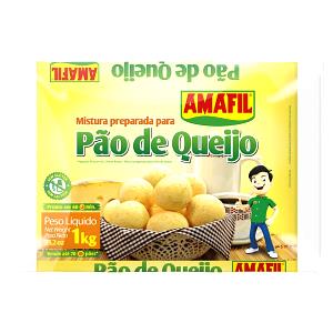 Quantas calorias em 1 Porção Pão de queijo mistura p/?