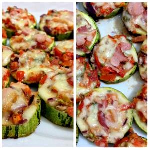 Quantas calorias em 1 Porçoes Abobrinha A Pizzaiolo?