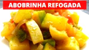 Quantas calorias em 1 Porçoes Abobrinha Refogada Da Jaqueline?