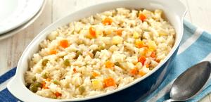 Quantas calorias em 1 Porçoes Arroz Com Cenoura De Microondas?