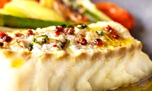 Quantas calorias em 1 Porçoes Bacalhau Ao Forno?