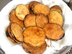 Quantas calorias em 1 Porçoes Beringela A Milanesa?