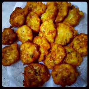 Quantas calorias em 1 Porçoes Bolinho De Batata E Vagem?