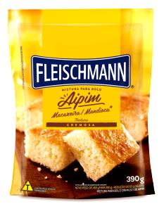 Quantas calorias em 1 Porçoes Bolo De Aipim Fleischmann?