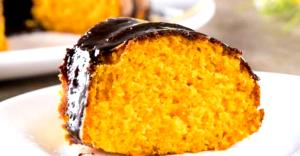 Quantas calorias em 1 Porçoes Bolo De Cenoura Low Carb?
