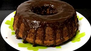 Quantas calorias em 1 Porçoes Bolo De Chocolate?