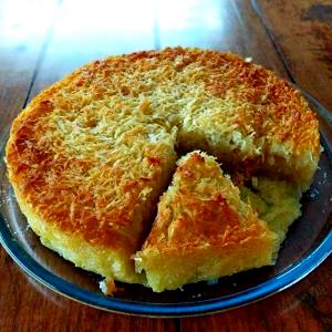 Quantas calorias em 1 Porçoes Bolo De Mandioca Ligth?