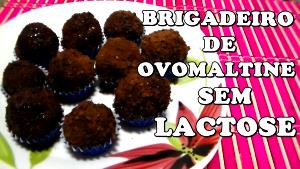 Quantas calorias em 1 Porçoes Brigadeiro Ovomaltine Menos Lactose?