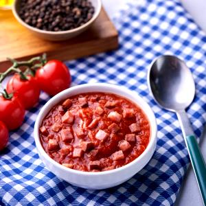 Quantas calorias em 1 Porçoes Calabresa Com Molho?