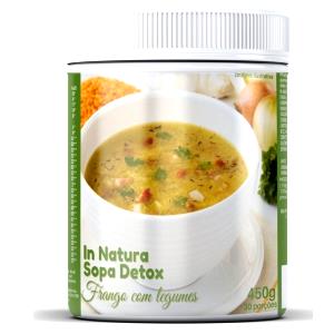 Quantas calorias em 1 Porçoes CALDO DETOX?