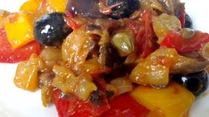 Quantas calorias em 1 Porçoes Caponata Light?
