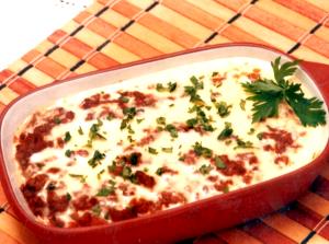 Quantas calorias em 1 Porçoes Carne Moida Com Requeijão E Leite De Coco?