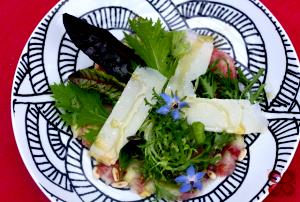 Quantas calorias em 1 Porçoes Carpaccio De Figo?