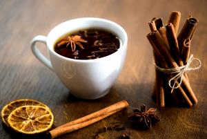 Quantas calorias em 1 Porçoes Cha De Canela?