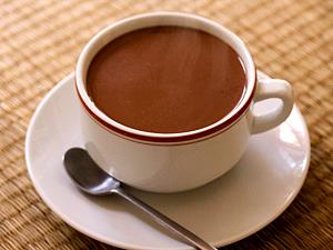 Quantas calorias em 1 Porçoes Chocolate Quente?