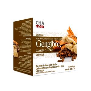 Quantas calorias em 1 Porçoes Chá De Canela Cravo E Gengibre?