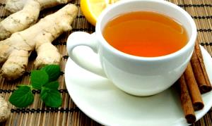 Quantas calorias em 1 Porçoes Chá De Gengibre Com Canela?