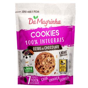 Quantas calorias em 1 Porçoes Cookies Integrais Chocolate Light?