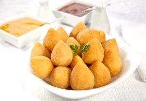 Quantas calorias em 1 Porçoes Coxinha Festa?