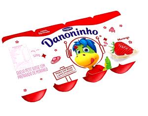 Quantas calorias em 1 Porçoes Danoninho?