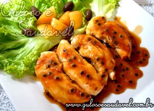 Quantas calorias em 1 Porçoes Ely Frango Com Maracujá?