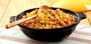 Quantas calorias em 1 Porçoes Farofa De Feijão Da Juju?