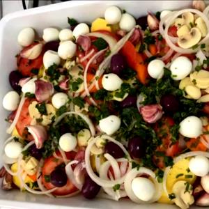 Quantas calorias em 1 Porçoes Filé De Abadejo Com Legumes Refogados?