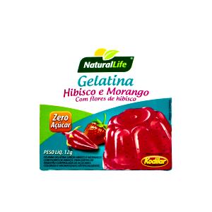 Quantas calorias em 1 Porçoes Gelatina De Hibisco?