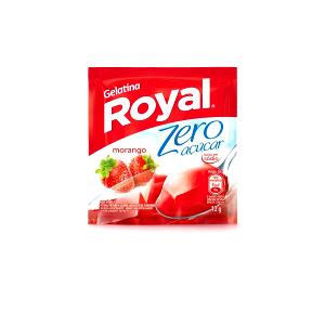 Quantas calorias em 1 Porçoes Gelatina De Morango Zero Açúcar?