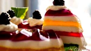 Quantas calorias em 1 Porçoes Gelatina Refrescante De Verão?